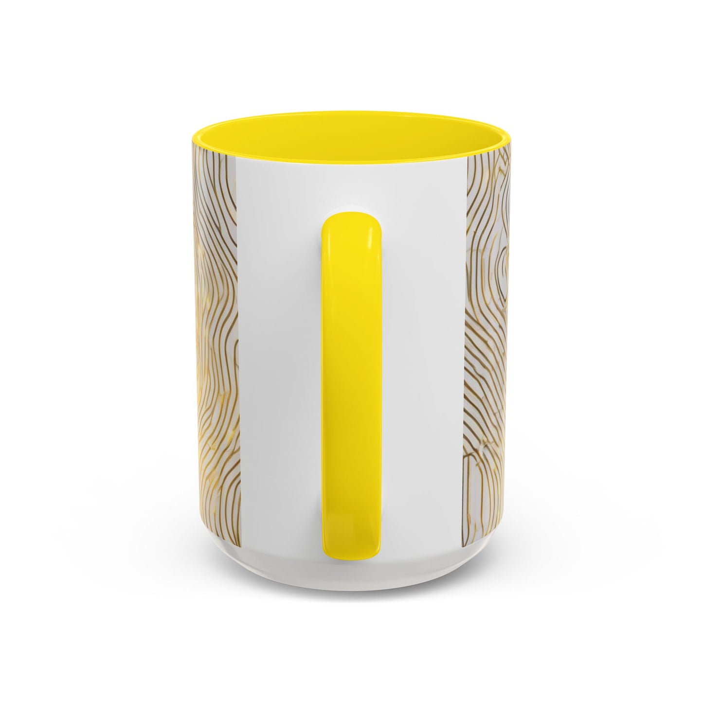 boostlete-iron-intent-scene-lunge-neon-line-art-0392 — Accent Mug 11/15oz