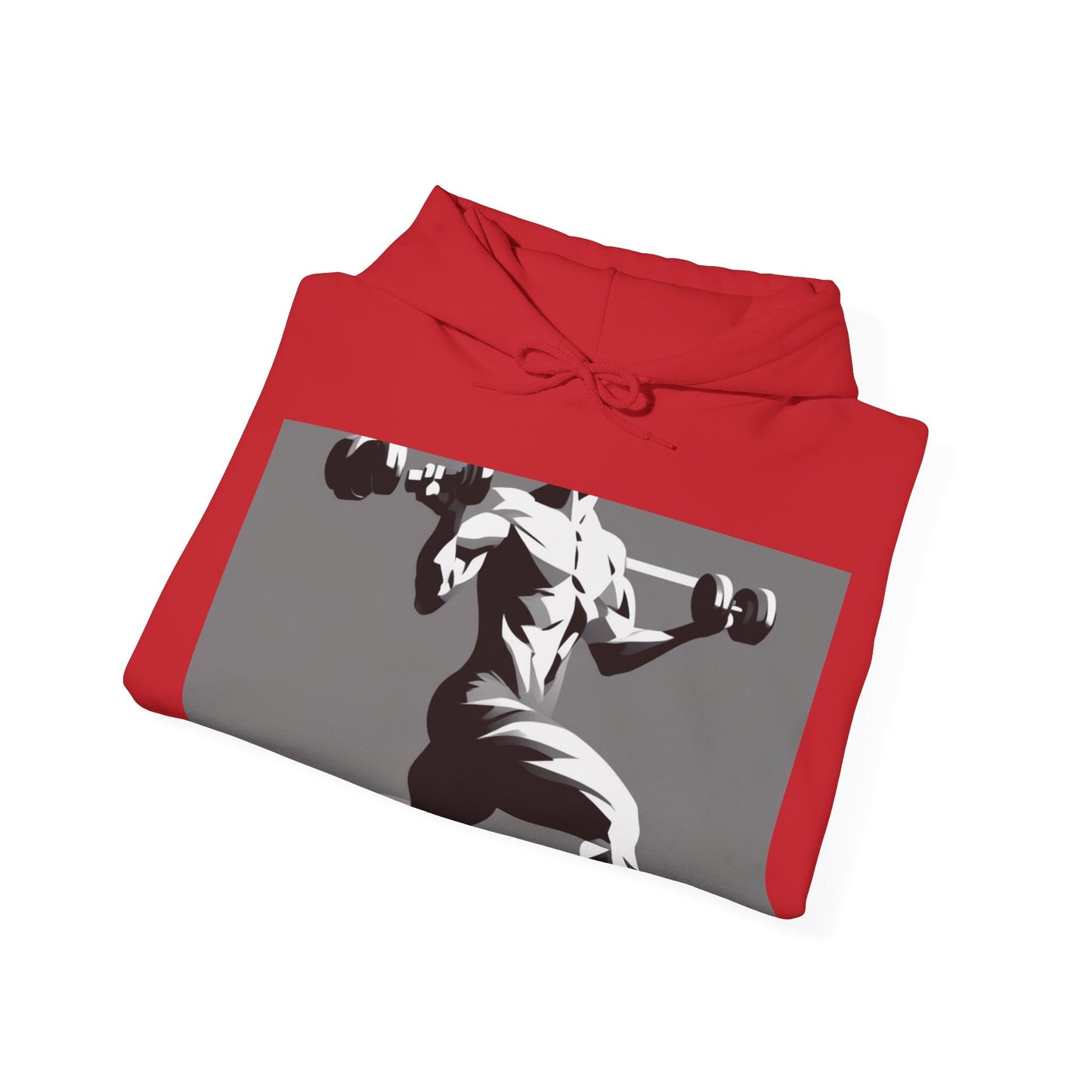 boostlete-pr-season-scene-lunge-speed-isometric-0316 — Unisex Heavy Blend Hoodie (G18500)