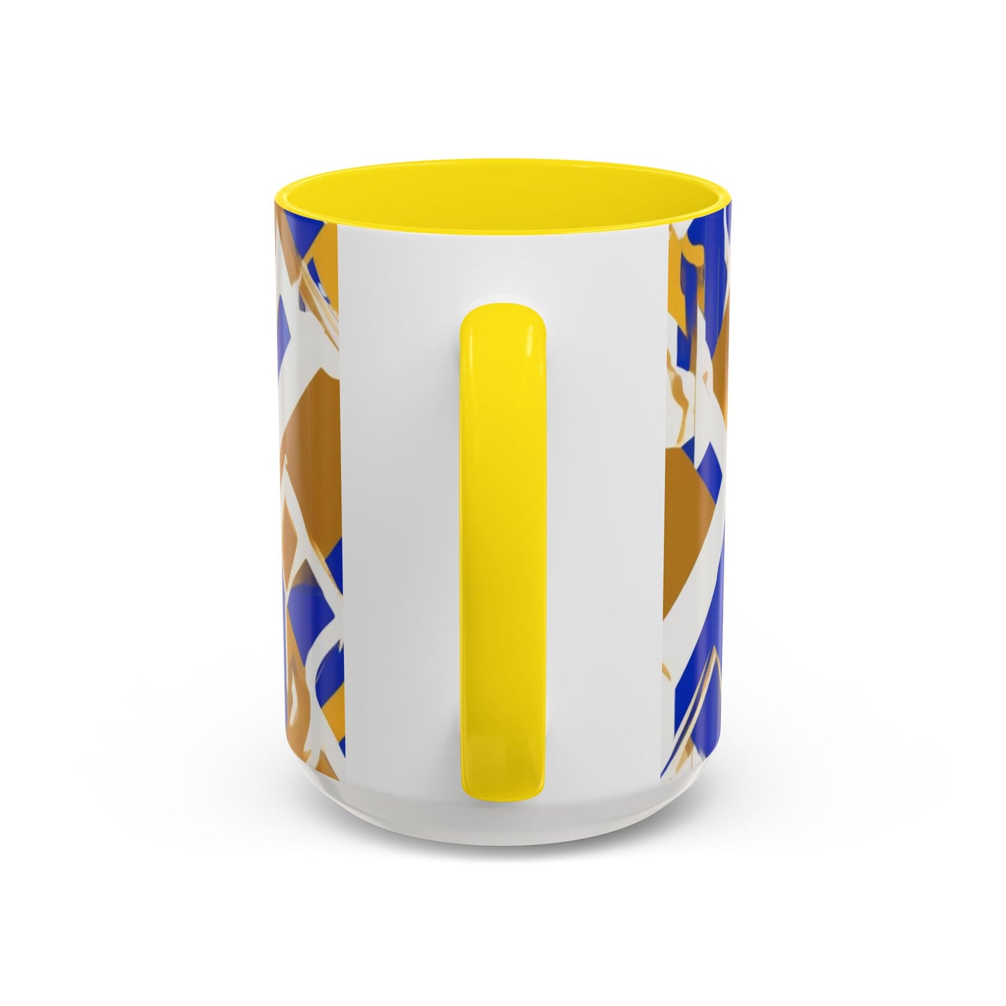 boostlete-field-day-icon-flame-glitch-geometric-0090 — Accent Mug 11oz/15oz