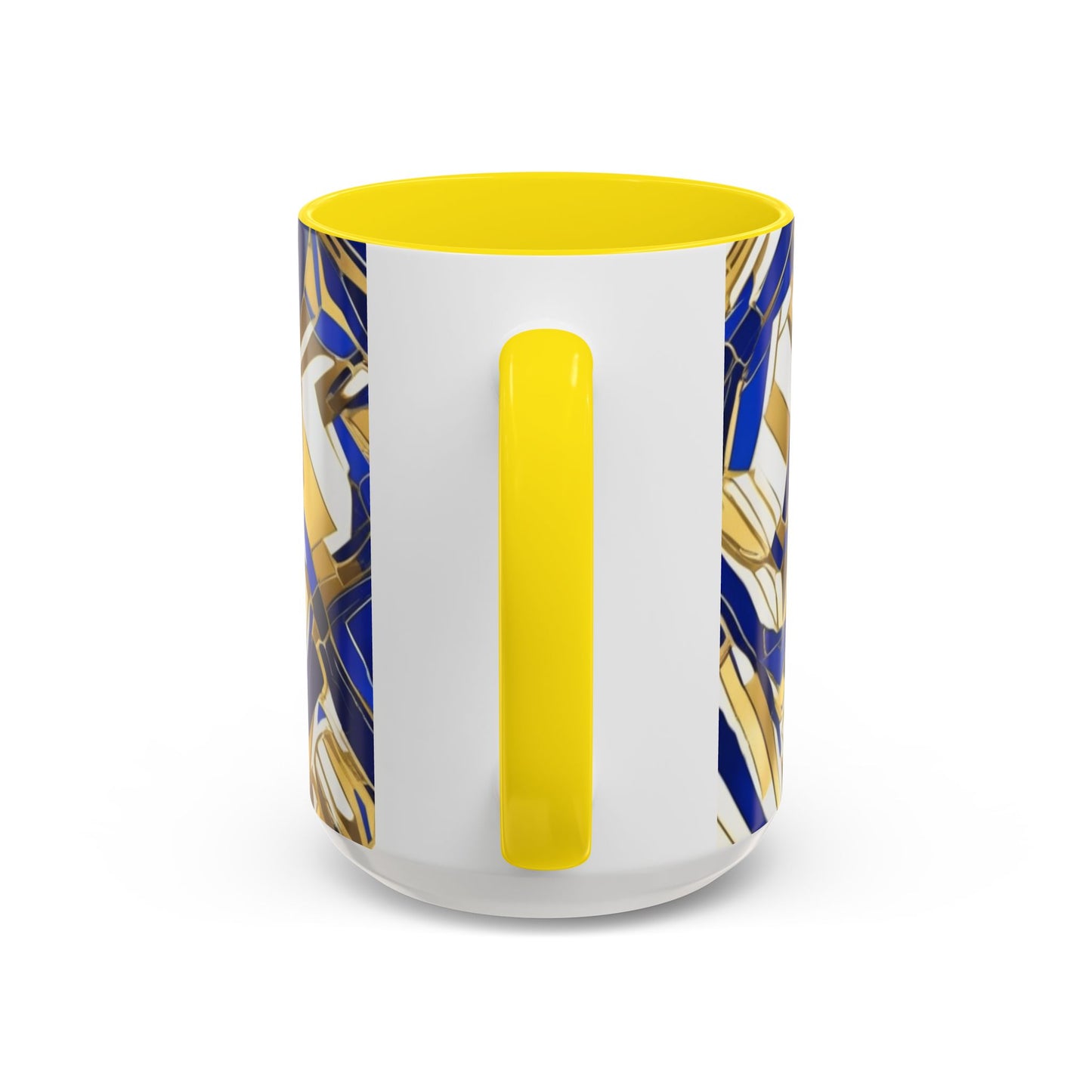 boostlete-boost-mode-pattern-hex-athletic-0611 — Accent Mug 11/15oz