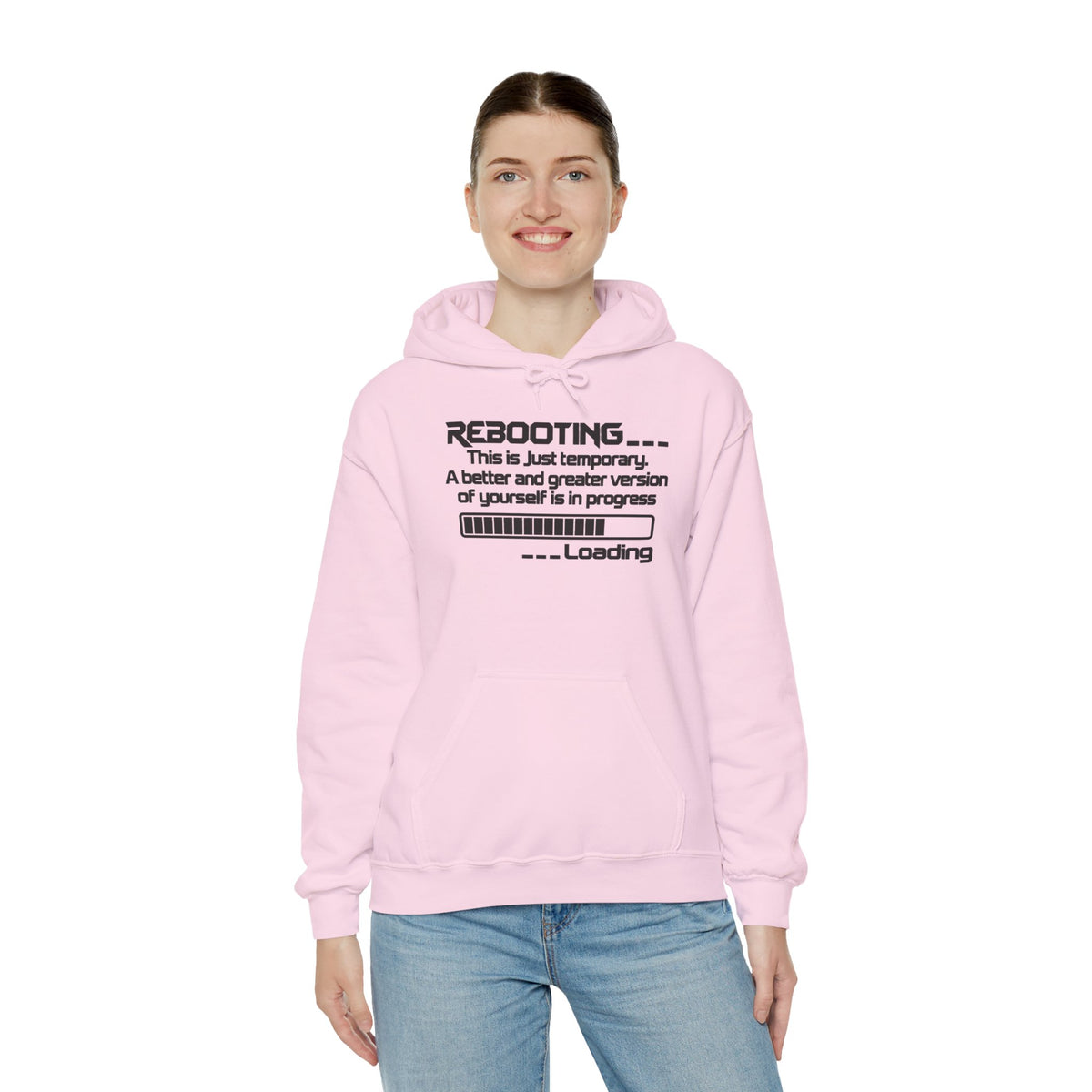 Rebooting This Is Just Temporary Hoodie