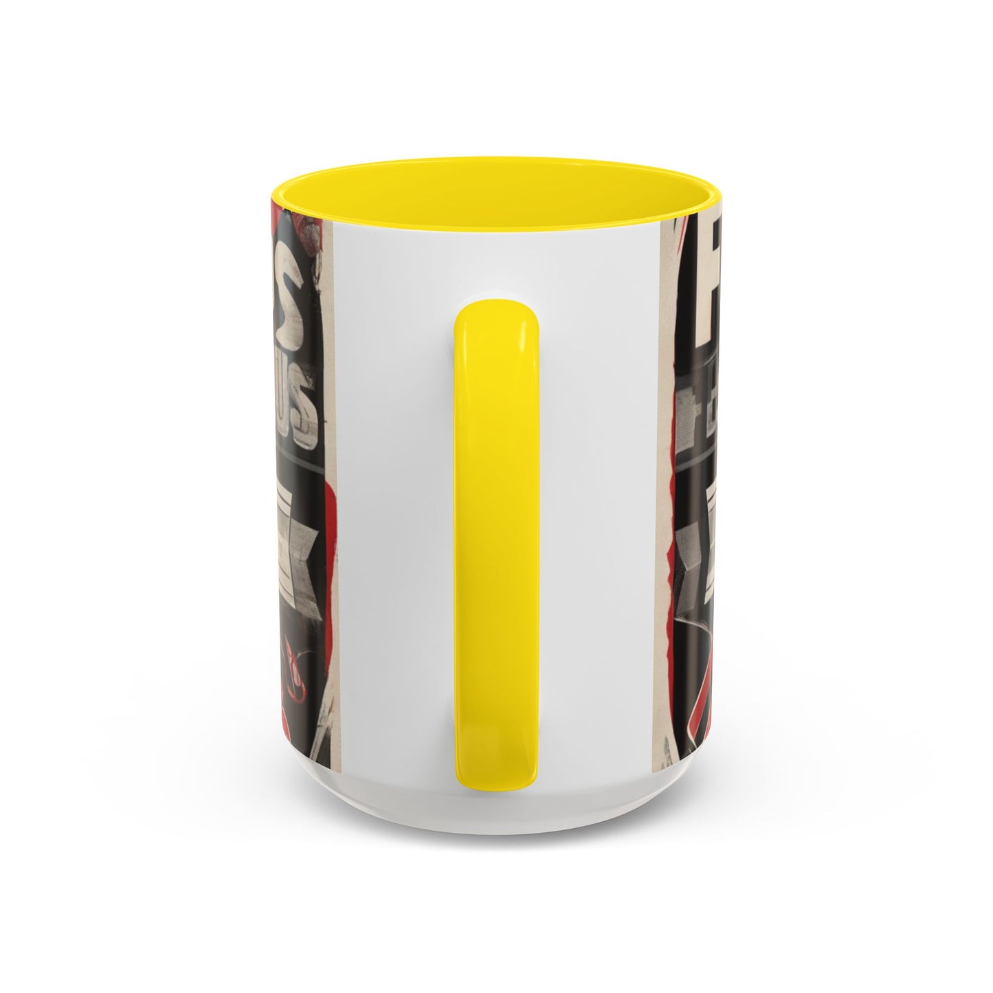 boostlete-mile-by-mile-type-focus-over-feelings-split-retro-0841 — Accent Mug 11/15oz