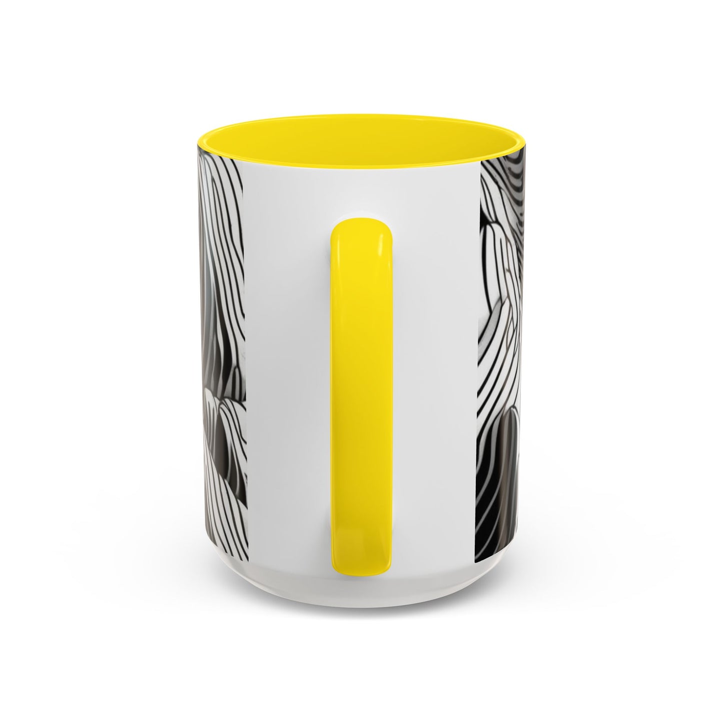 boostlete-field-day-pattern-topographic-isometric-0211 — Accent Mug 11oz/15oz