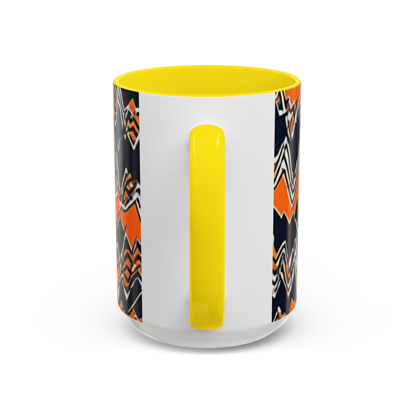 boostlete-headspace-pattern-ekg-industrial-0559 — Accent Mug 11/15oz