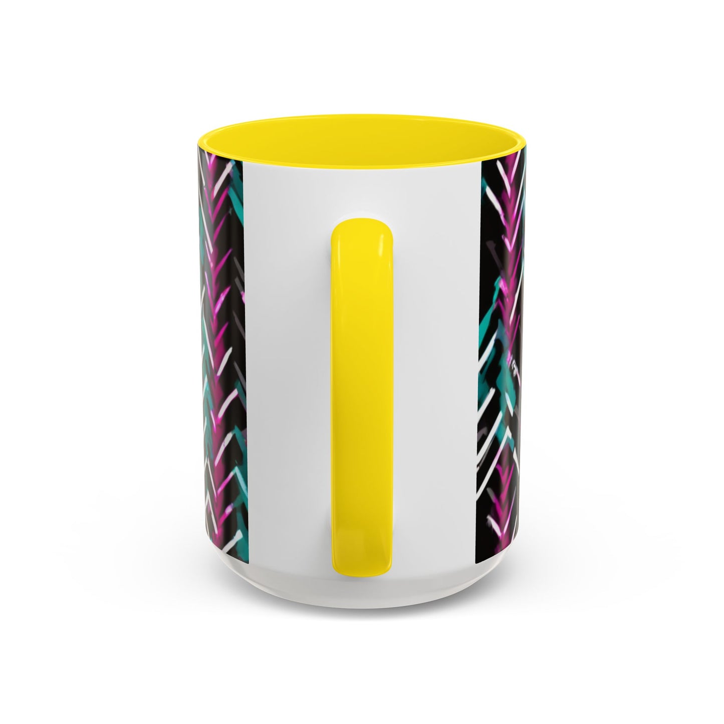 boostlete-recovery-progress-pattern-chevron-retro-0243 — Accent Mug 11/15oz