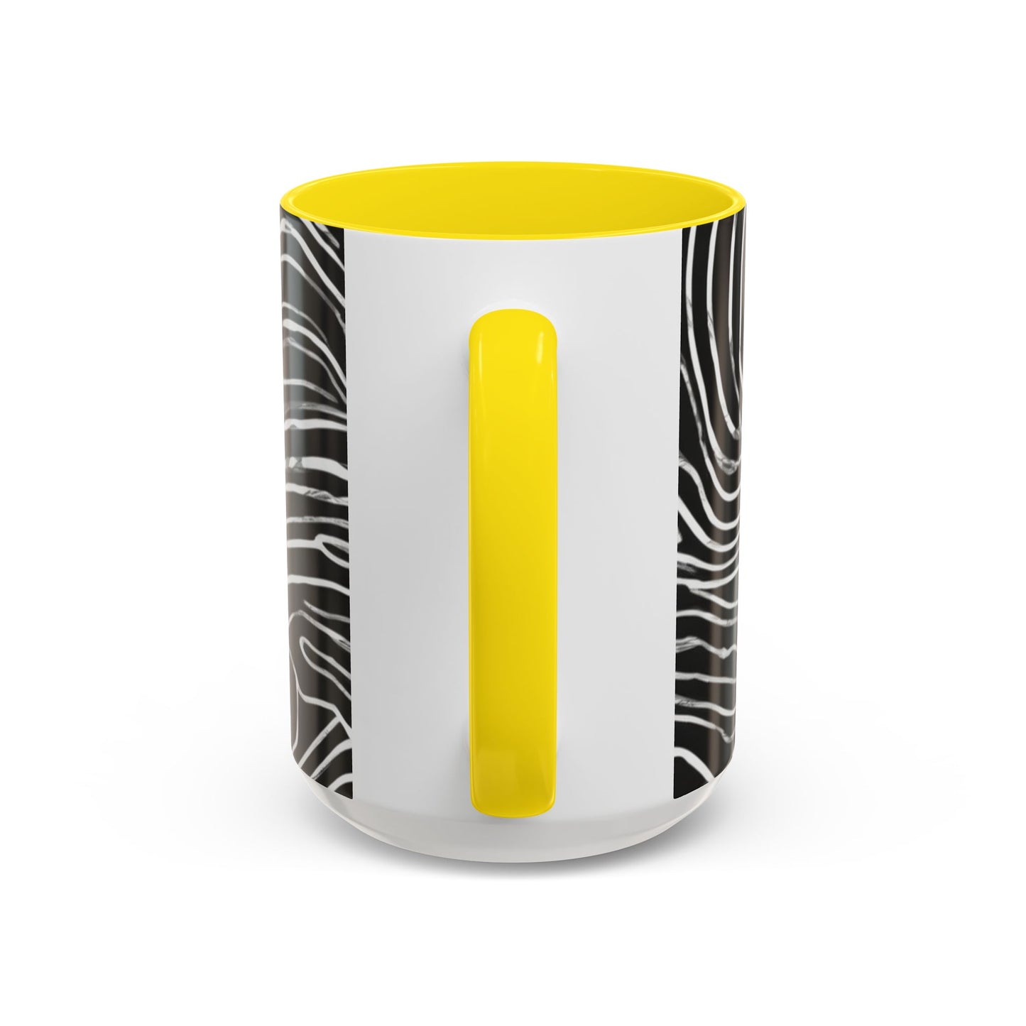 boostlete-field-day-pattern-topographic-badge-0307 — Accent Mug 11oz/15oz