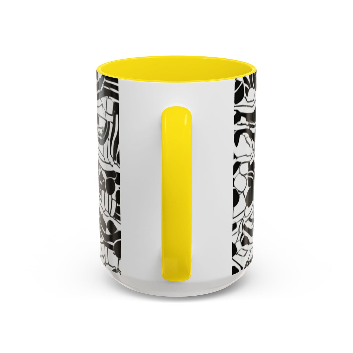 boostlete-rise-grind-pattern-dotted-line-art-0483 — Accent Mug 11/15oz