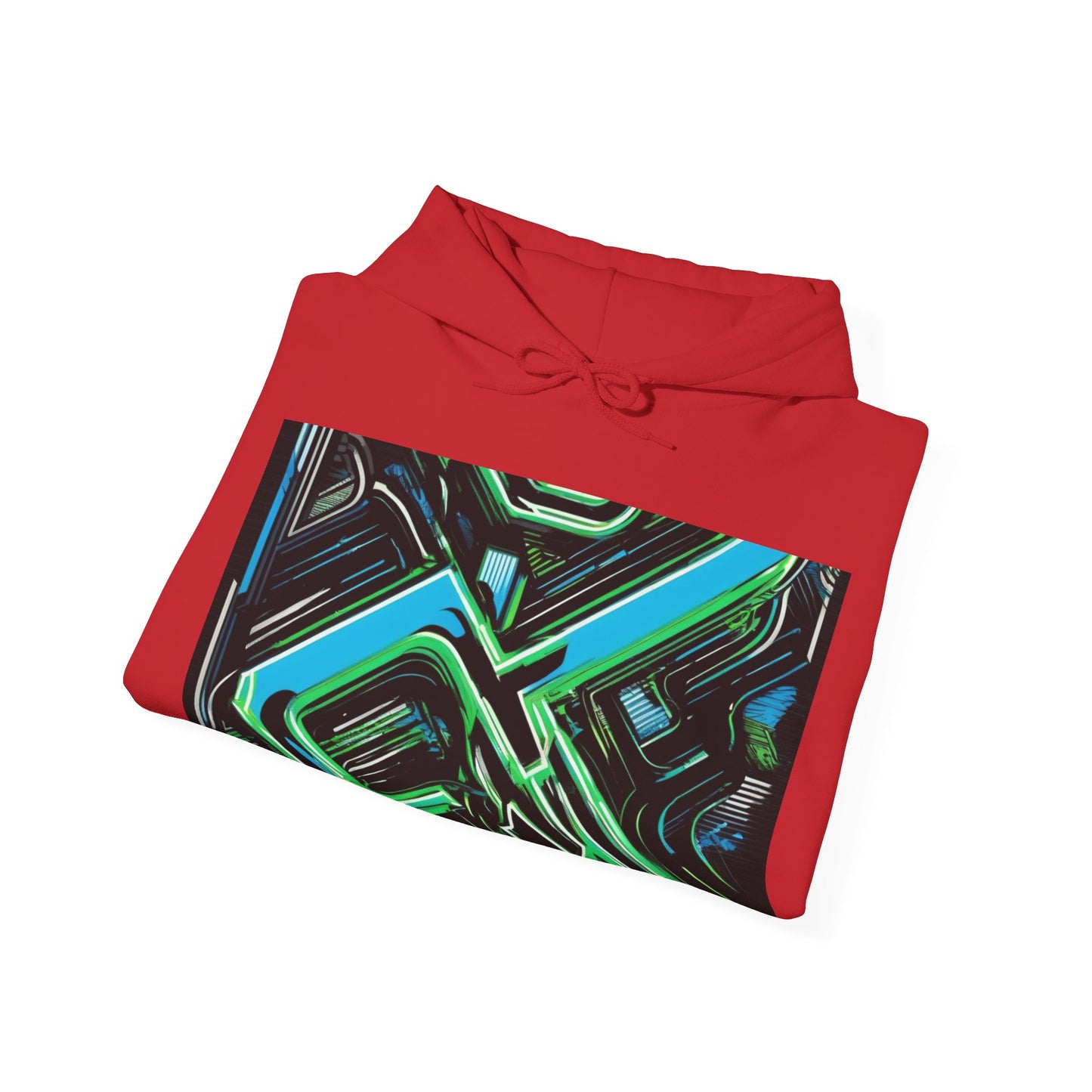 boostlete-boost-mode-type-constancia-gana-diagonal-badge-0185 — Unisex Heavy Blend Hooded Sweatshirt (Gildan)