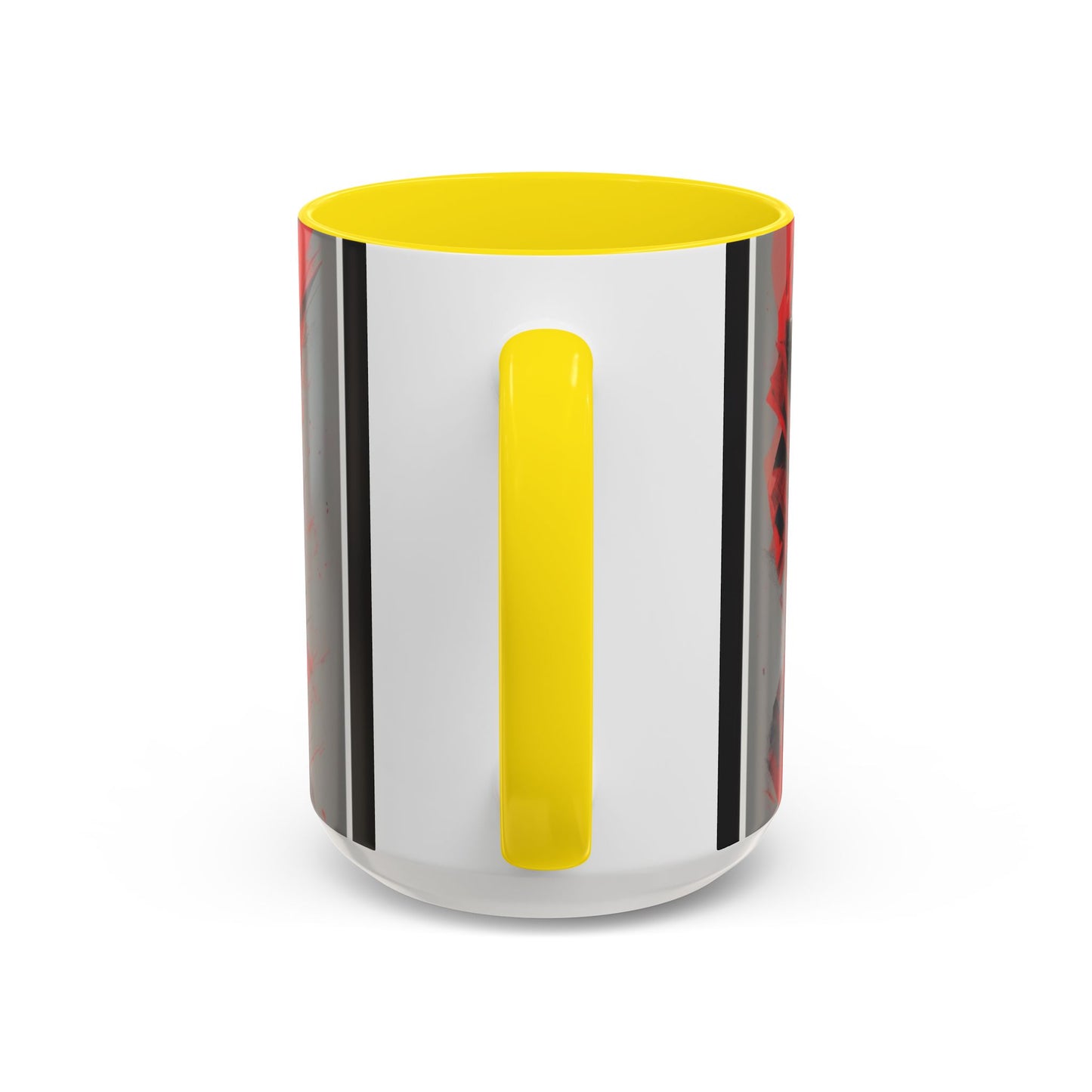 boostlete-field-day-scene-sprinter-glitch-badge-0284 — Accent Mug 11oz/15oz