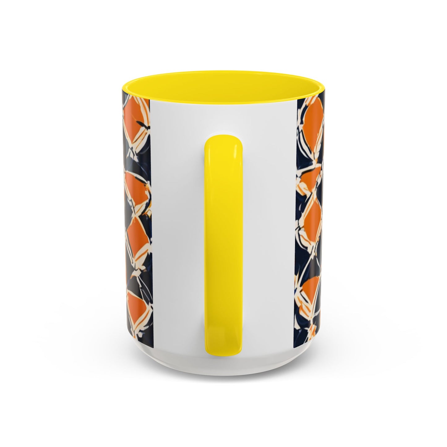 boostlete-headspace-pattern-plate-number-badge-0387 — Accent Mug 11/15oz