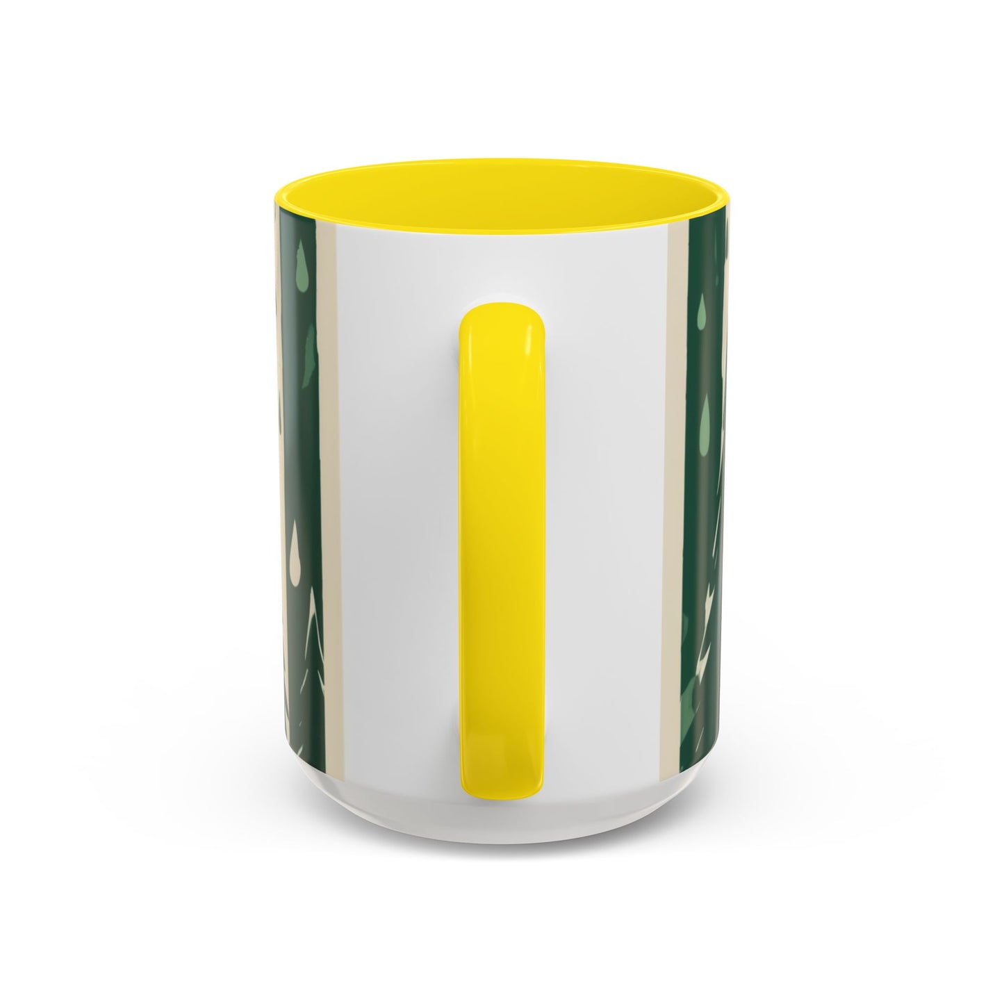 boostlete-quiet-power-icon-water-glitch-retro-0186 — Accent Mug 11oz/15oz