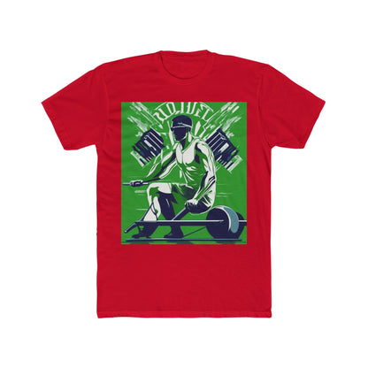 boostlete-am-crew-scene-rower-grainy-bold-0172 — Unisex Cotton Crew Tee (NL 3600)