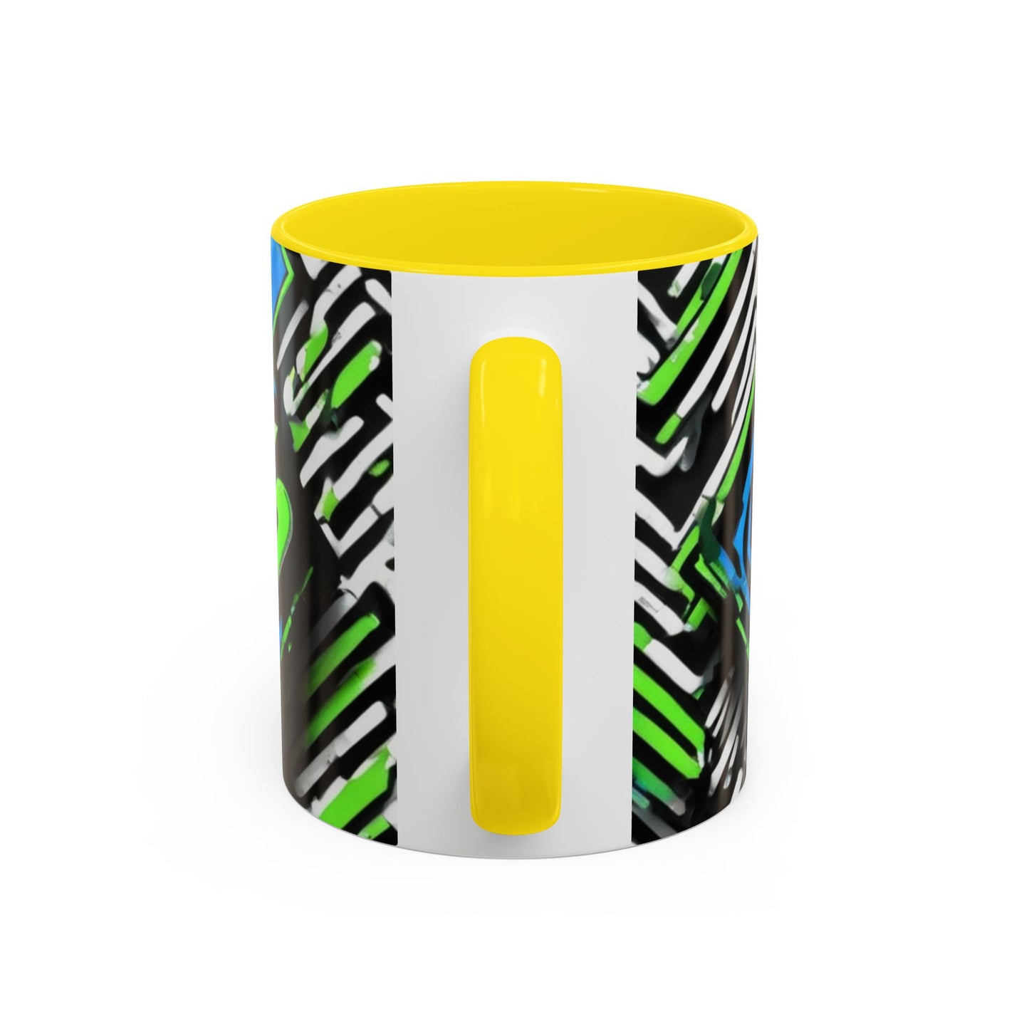 boostlete-am-crew-type-stronger-signals-diagonal-badge-1077 — Accent Mug 11/15oz