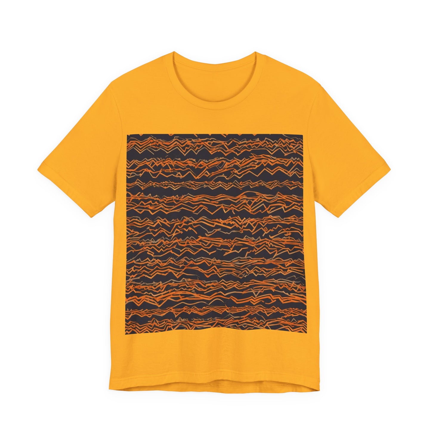 boostlete-field-day-pattern-ekg-bold-0135 — Unisex Jersey Short Sleeve (B+C 3001)