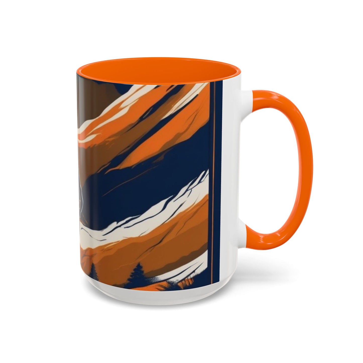 boostlete-quiet-power-scene-trail-duotone-modern-0120 — Accent Mug 11oz/15oz