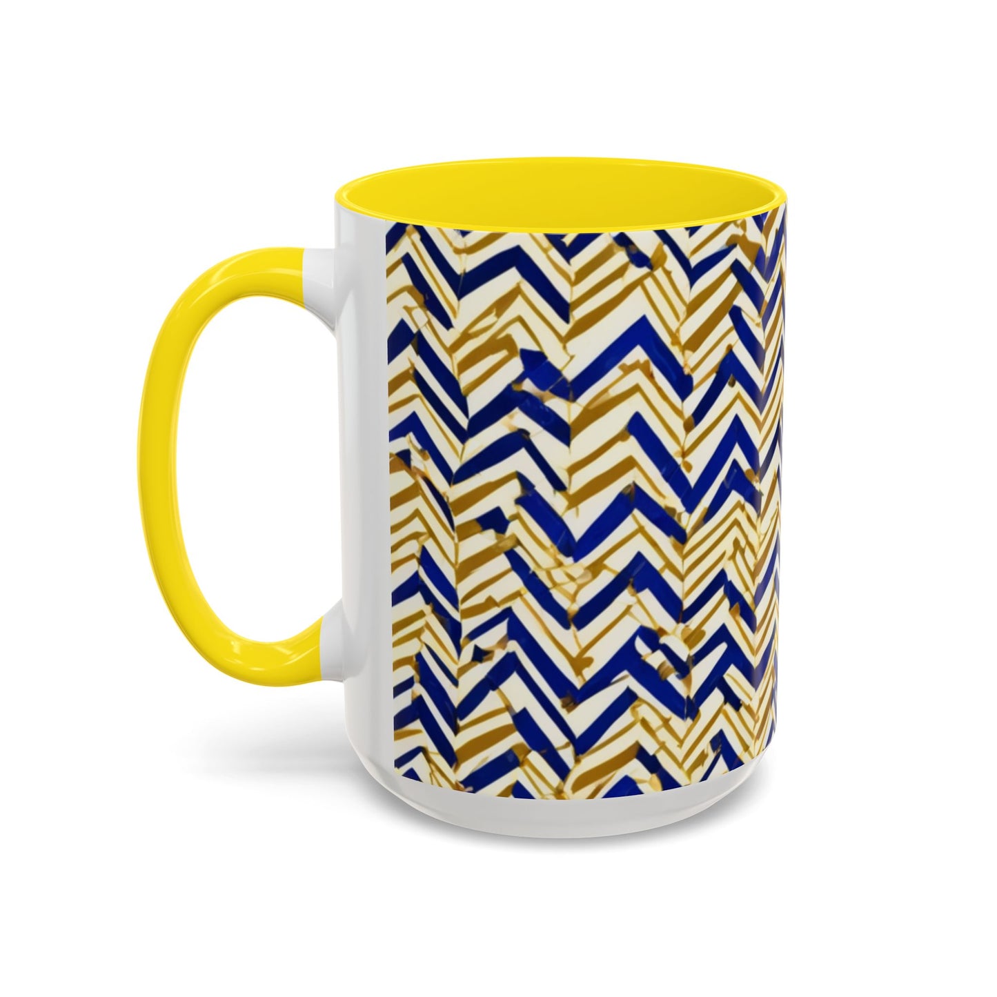 boostlete-boost-mode-pattern-ekg-line-art-0091 — Accent Mug 11oz/15oz
