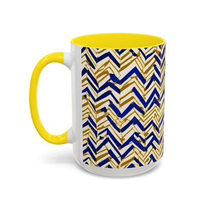 boostlete-boost-mode-pattern-ekg-line-art-0091 — Accent Mug 11oz/15oz