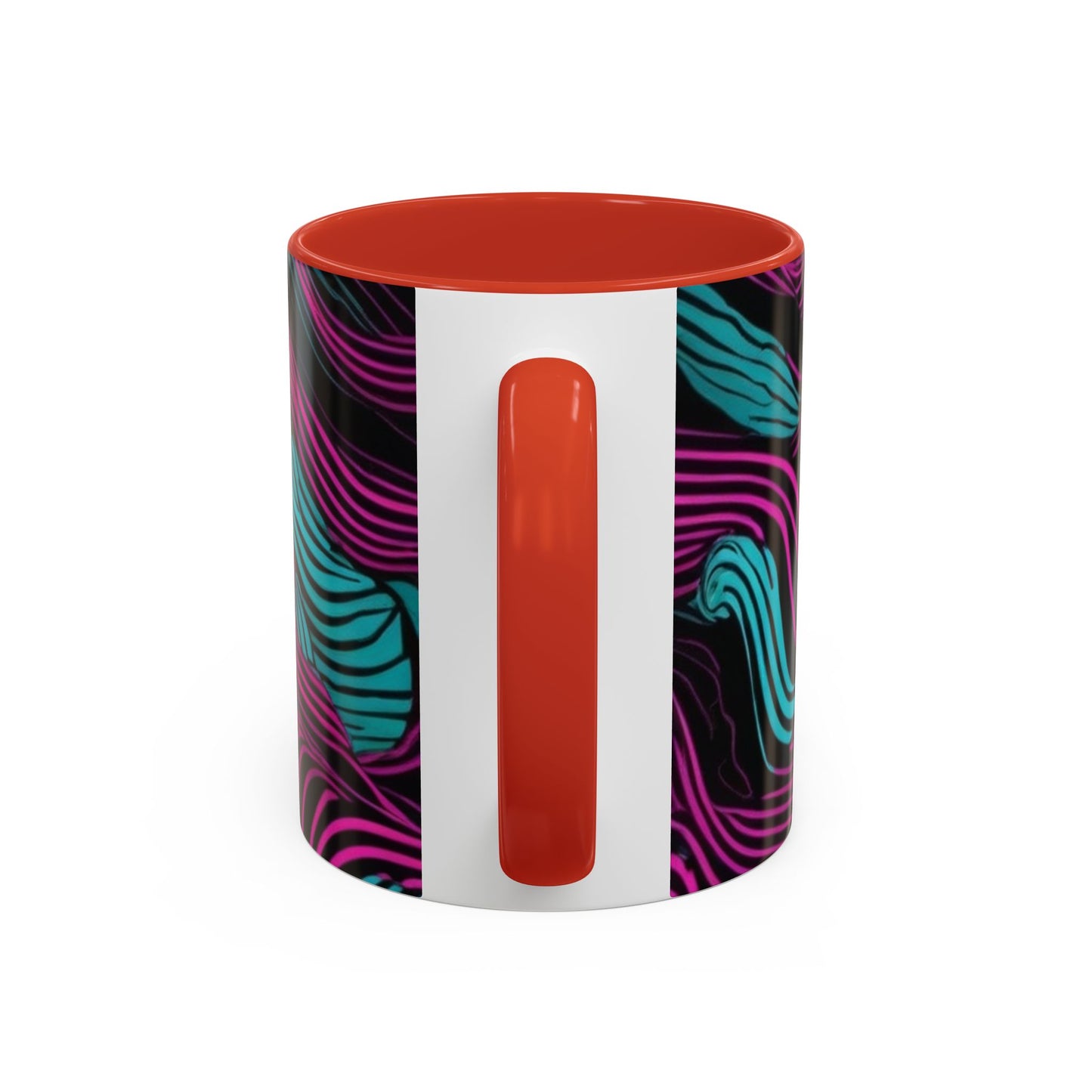 boostlete-recovery-progress-pattern-topographic-engraved-0119 — Accent Mug 11oz/15oz