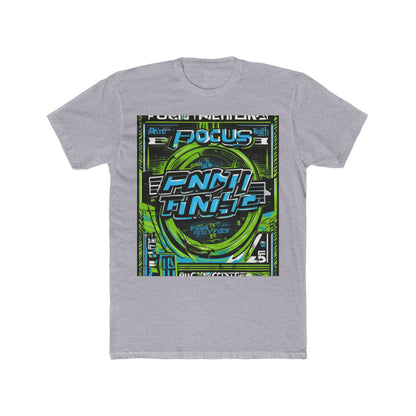 boostlete-iron-intent-type-focus-finish-big-retro-0177 — Unisex Cotton Crew Tee (NL 3600)