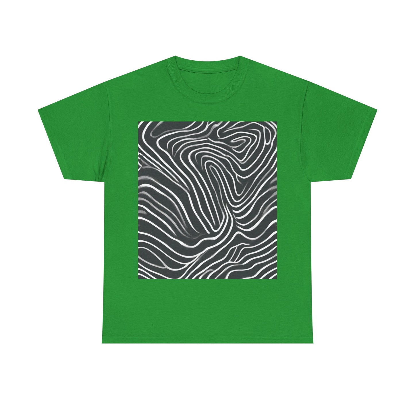 boostlete-recovery-progress-pattern-topographic-bold-0295 — Unisex Heavy Cotton Tee (Gildan 5000)
