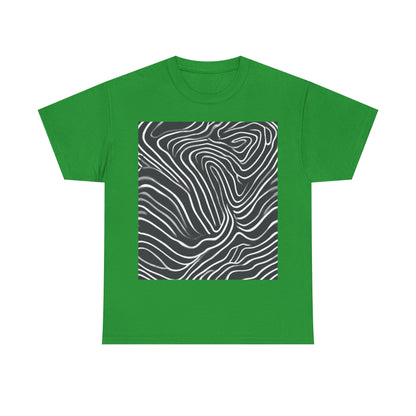 boostlete-recovery-progress-pattern-topographic-bold-0295 — Unisex Heavy Cotton Tee (Gildan 5000)