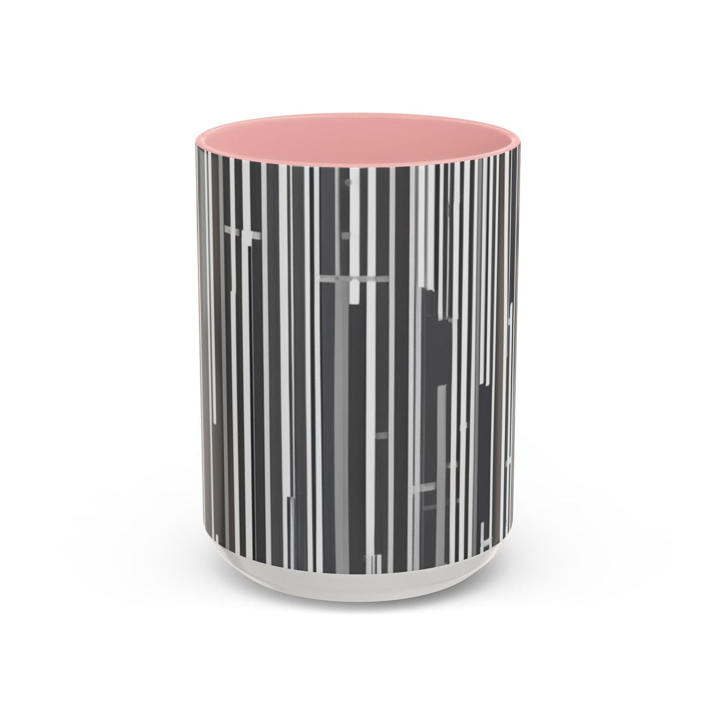 boostlete-boost-mode-pattern-barcode-blueprint-0463 — Accent Mug 11/15oz