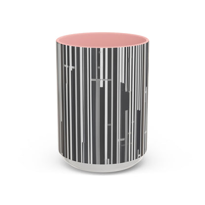 boostlete-boost-mode-pattern-barcode-blueprint-0463 — Accent Mug 11/15oz