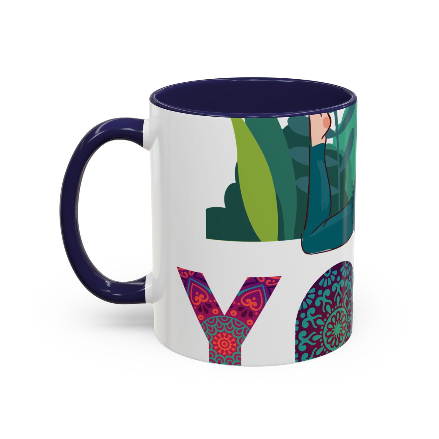 Yoga (41) — Accent Mug 11oz/15oz