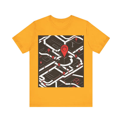 boostlete-am-crew-icon-map-matte-isometric-0094 — Unisex Jersey Short Sleeve (B+C 3001)