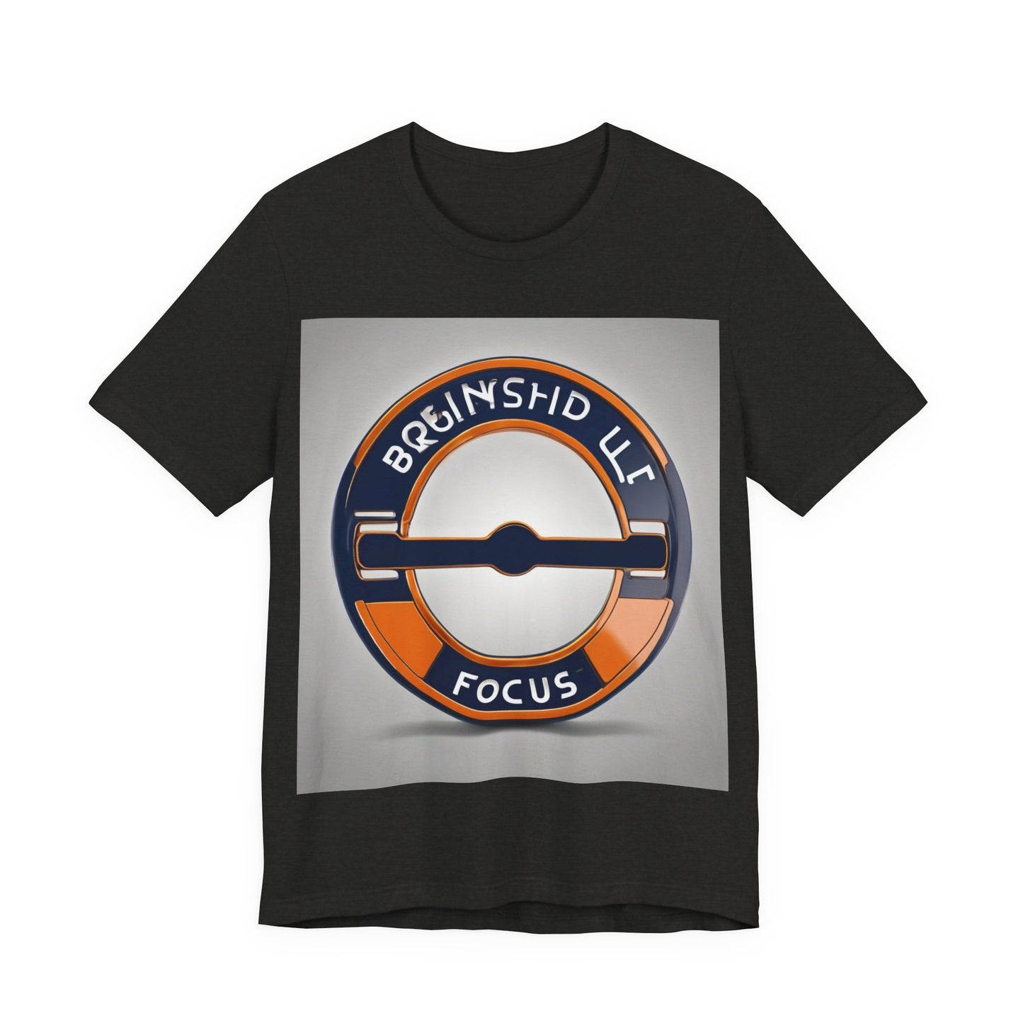 boostlete-quiet-power-icon-barbell-3d-athletic-0038 — Unisex Jersey Short Sleeve (B+C 3001)