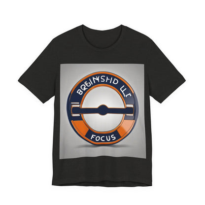 boostlete-quiet-power-icon-barbell-3d-athletic-0038 — Unisex Jersey Short Sleeve (B+C 3001)