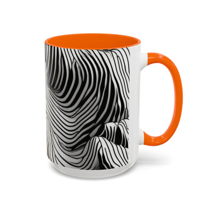 boostlete-field-day-pattern-topographic-isometric-0211 — Accent Mug 11oz/15oz