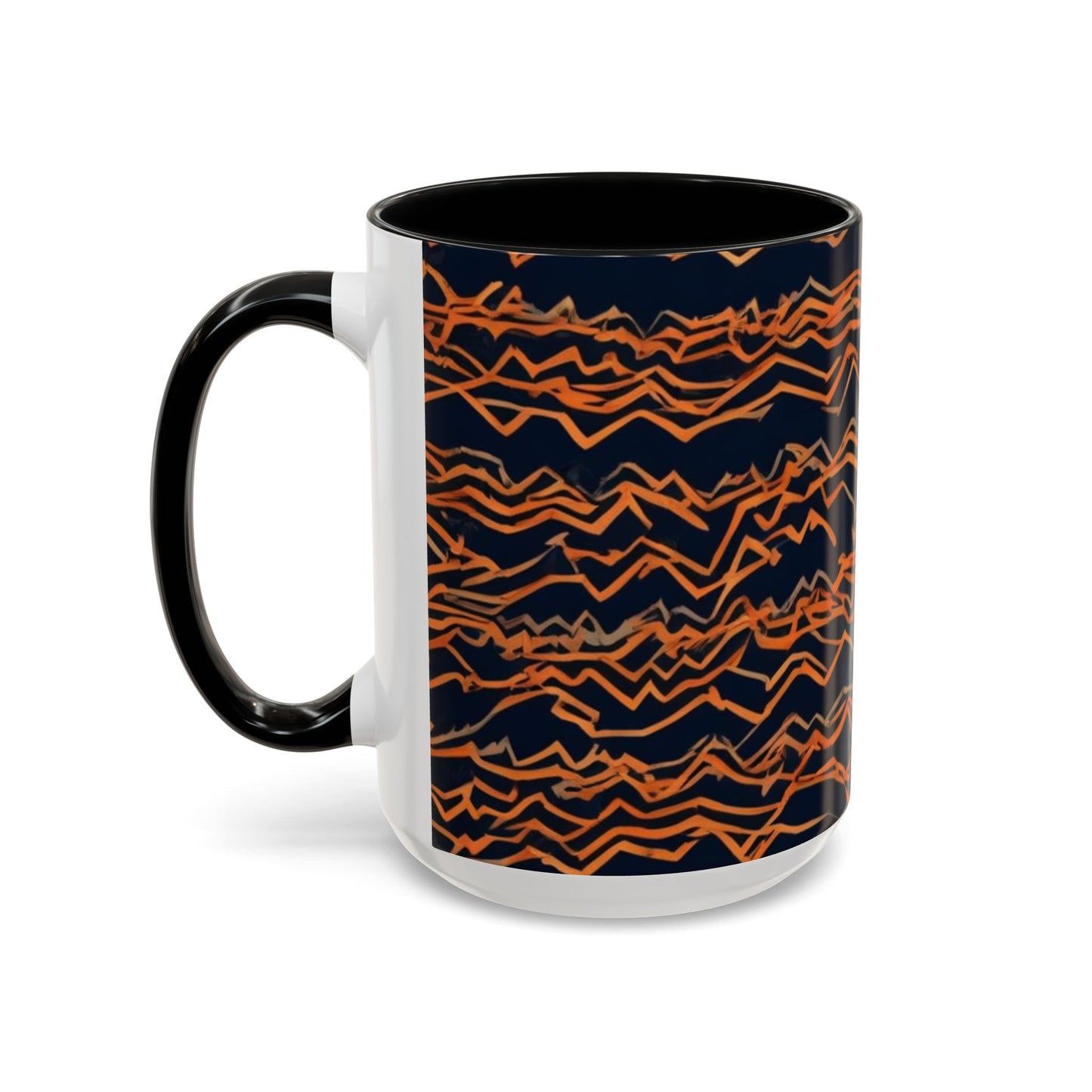 boostlete-field-day-pattern-ekg-bold-0135 — Accent Mug 11oz/15oz