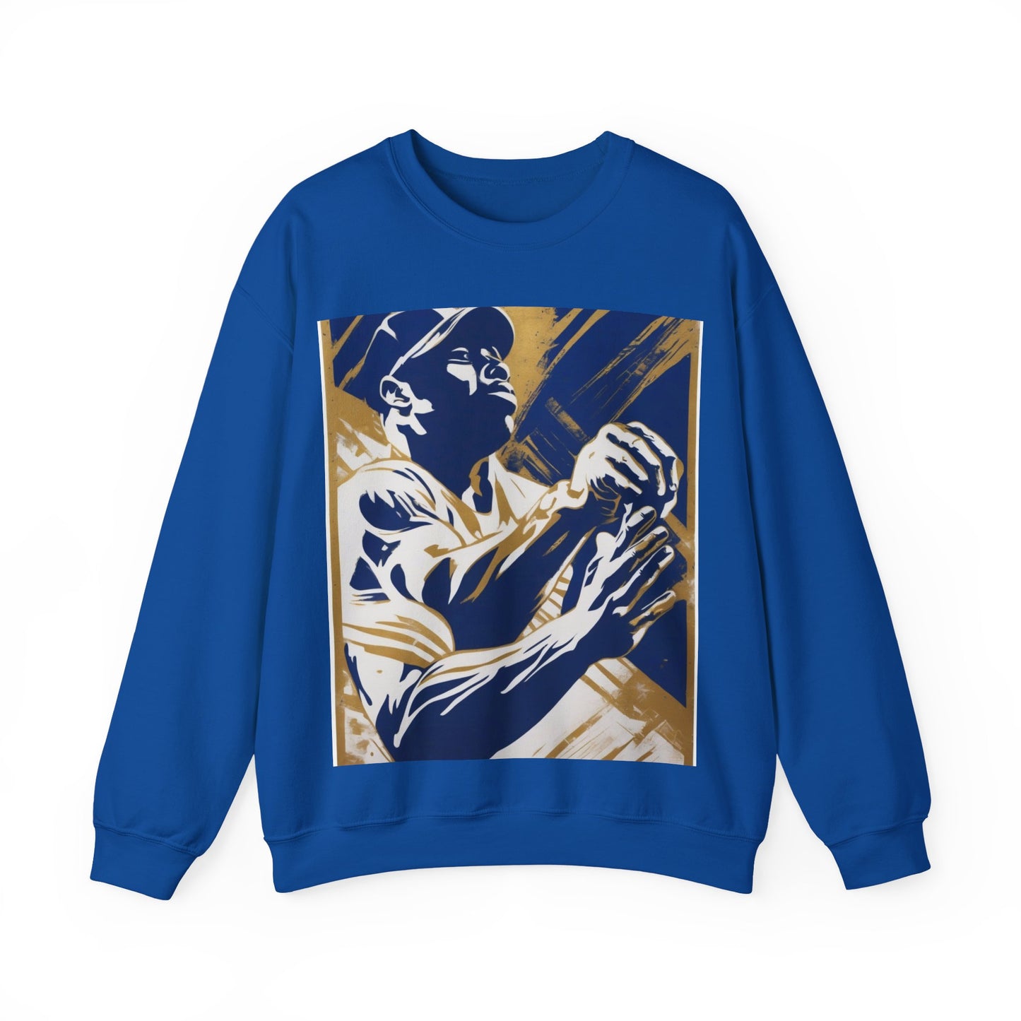 boostlete-pr-season-scene-athlete-high-industrial-0160 — Unisex Heavy Blend Crewneck Sweatshirt (Gildan)