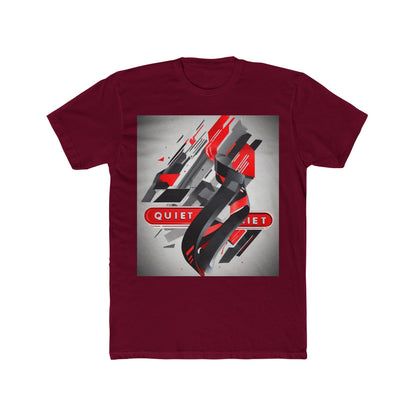 boostlete-field-day-type-power-in-quiet-banner-modern-0085 — Unisex Cotton Crew Tee (NL 3600)