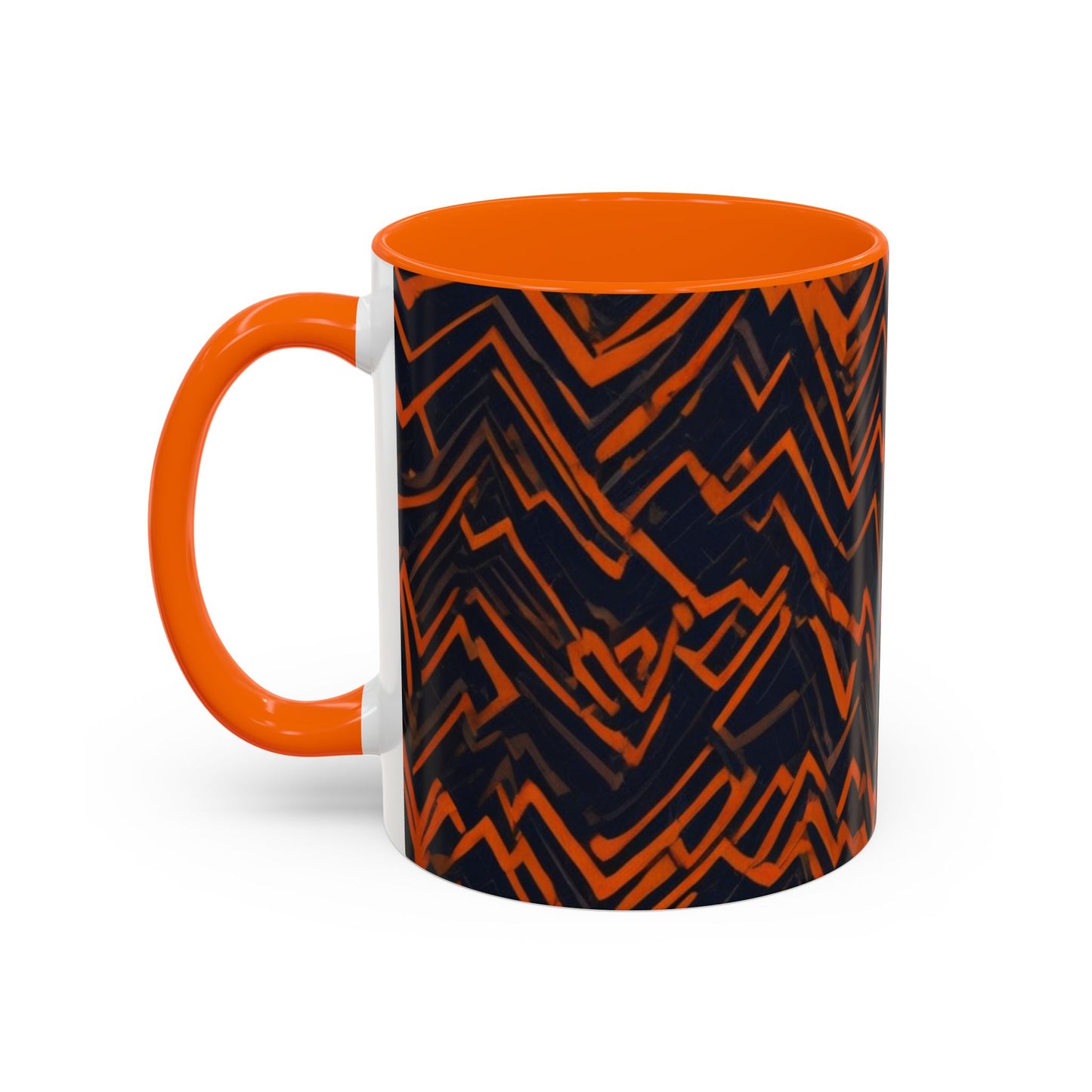 boostlete-rise-grind-pattern-ekg-modern-0155 — Accent Mug 11oz/15oz