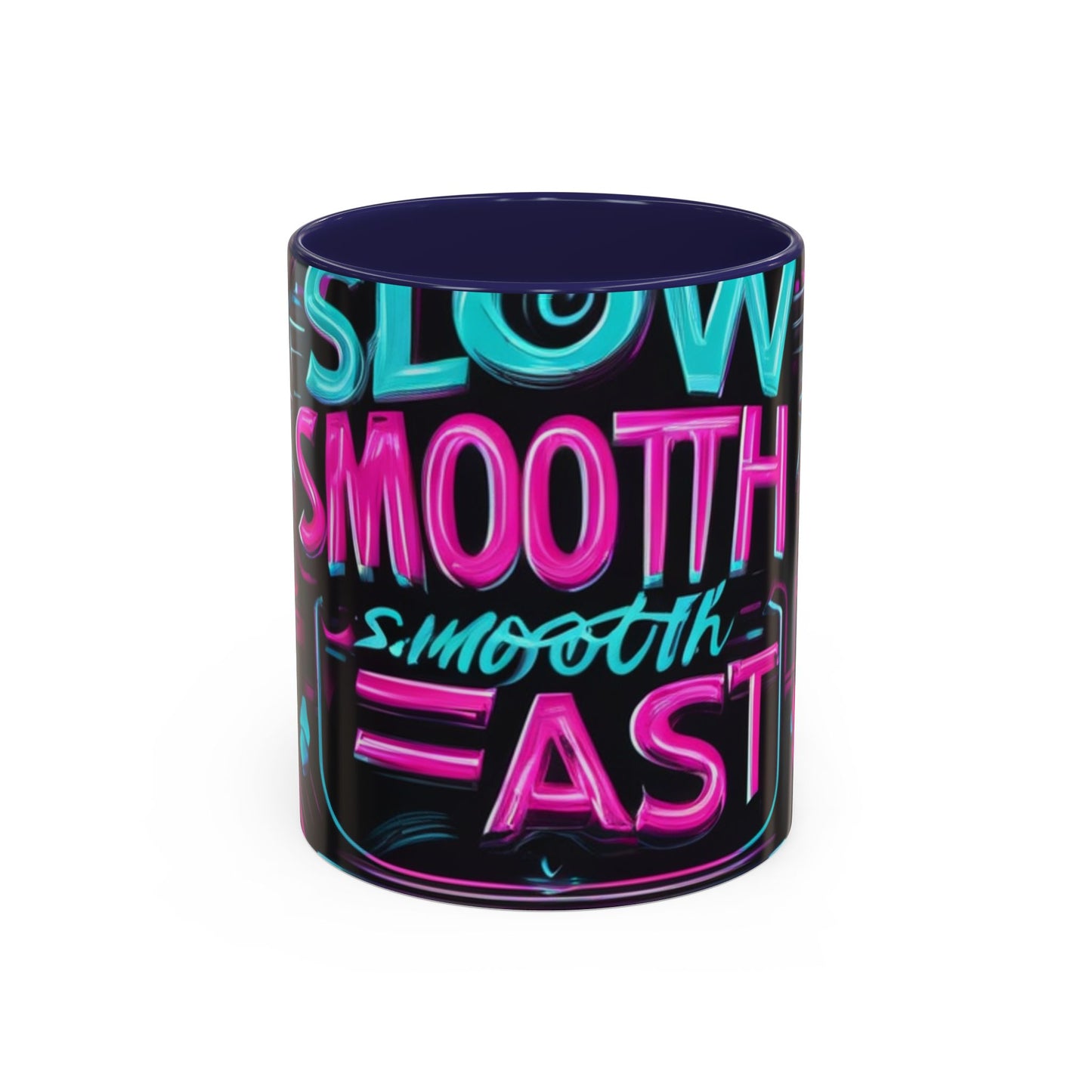 boostlete-recovery-progress-type-slow-is-smooth-smooth-is-fast-banner-engraved-0181 — Accent Mug 11oz/15oz