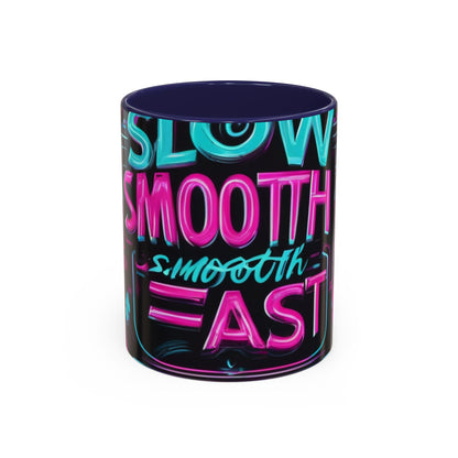 boostlete-recovery-progress-type-slow-is-smooth-smooth-is-fast-banner-engraved-0181 — Accent Mug 11oz/15oz