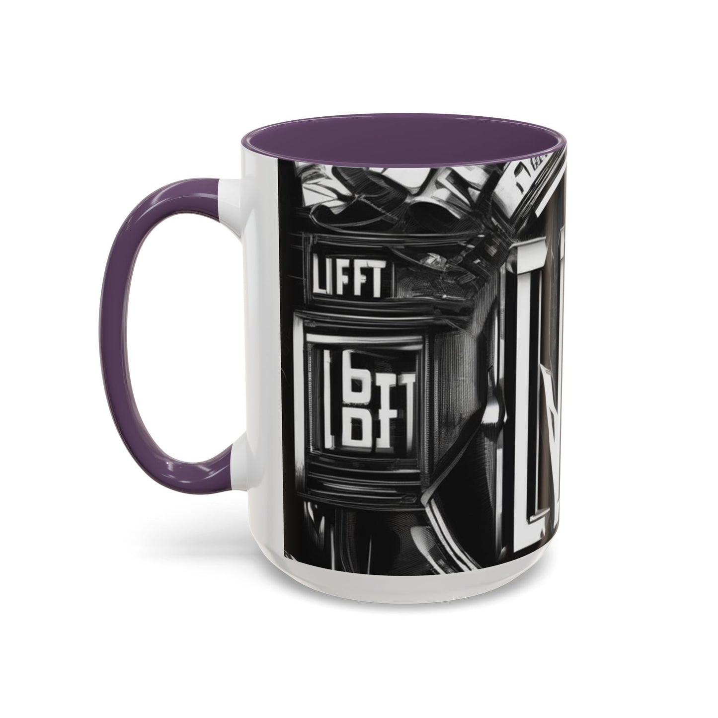 boostlete-am-crew-type-lift-the-standard-banner-engraved-0665 — Accent Mug 11/15oz