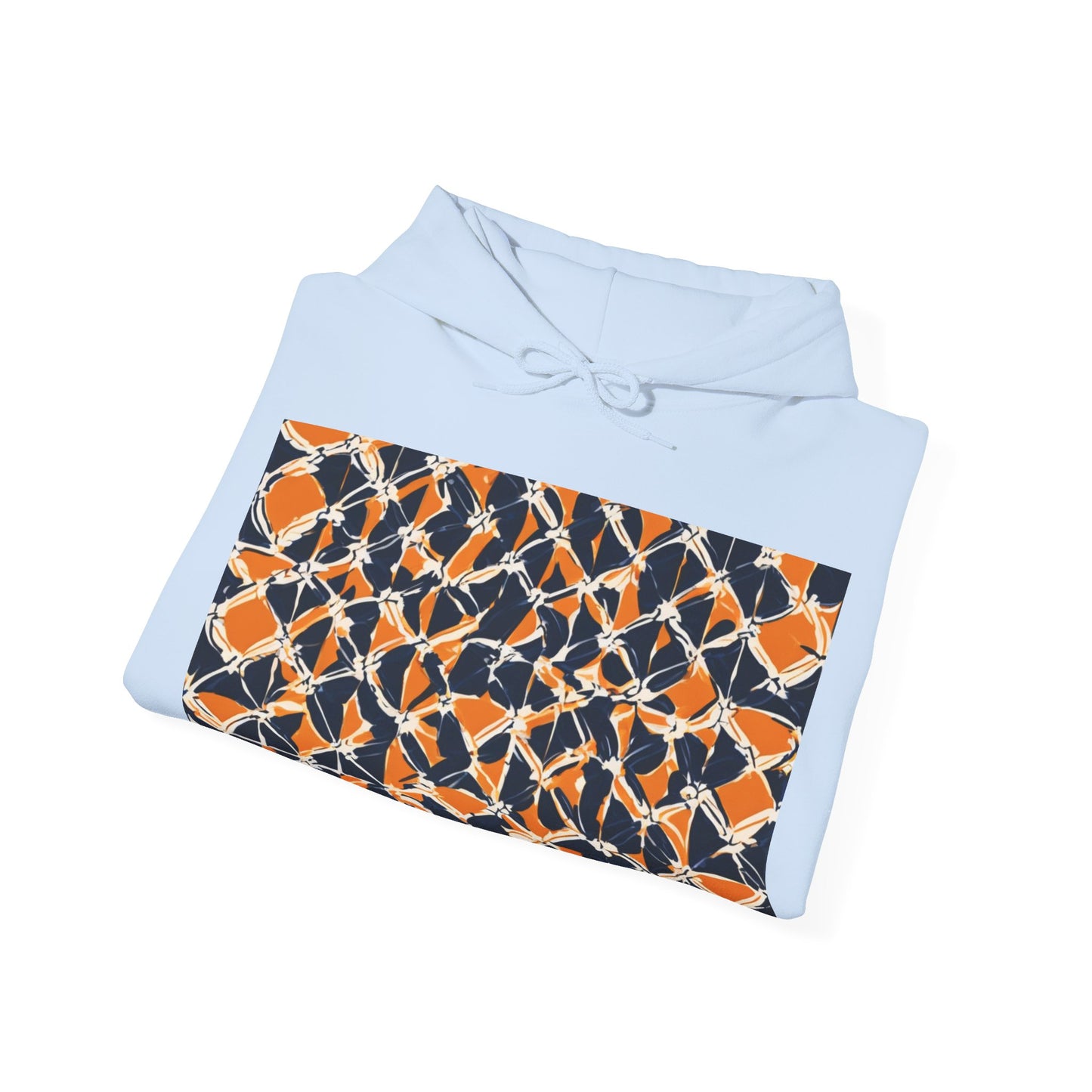 boostlete-headspace-pattern-plate-number-badge-0387 — Unisex Heavy Blend Hoodie (G18500)