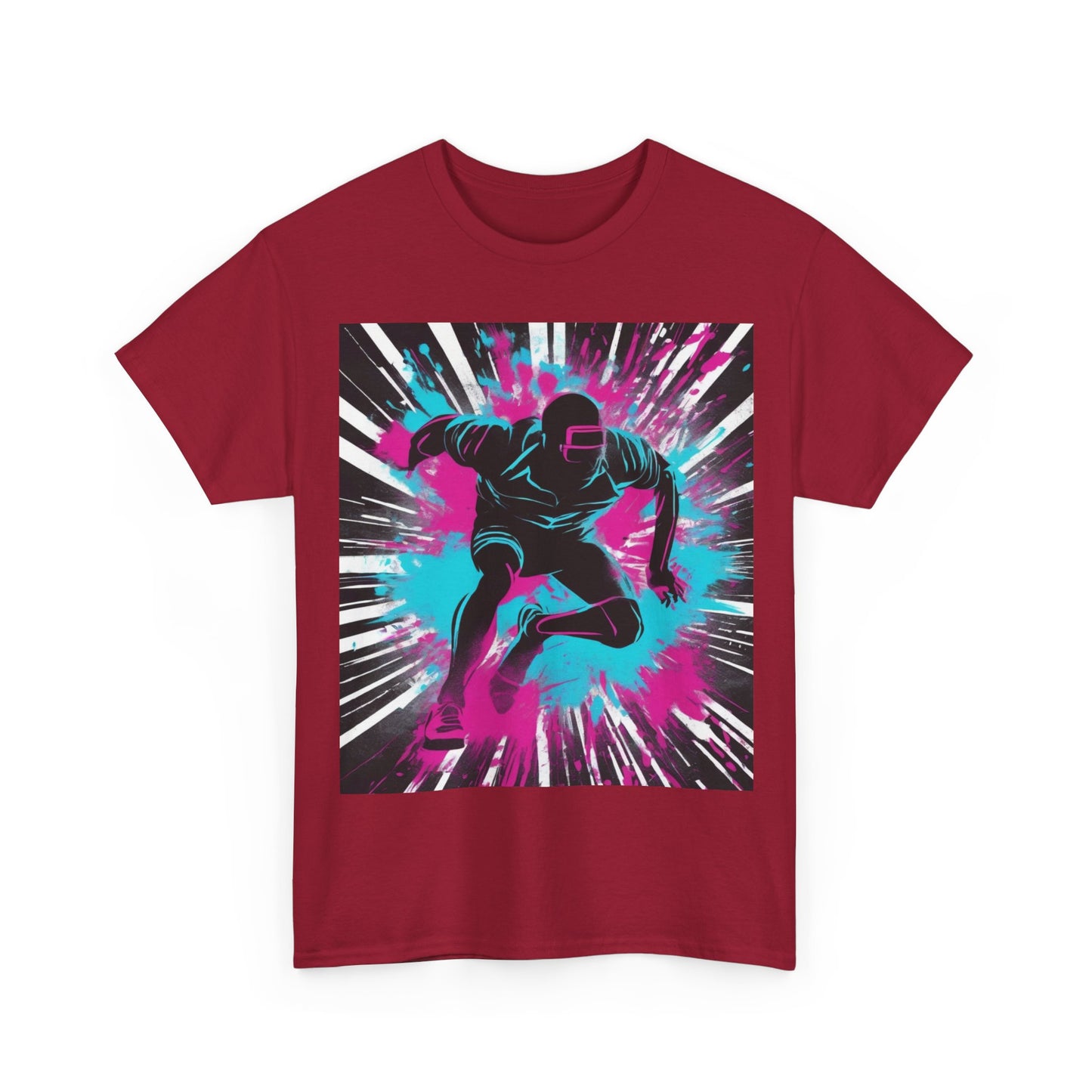 boostlete-recovery-progress-scene-sprinter-chalk-bold-0220 — Unisex Heavy Cotton Tee (Gildan 5000)