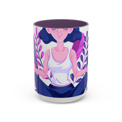 Yoga (92) — Accent Mug 11oz/15oz