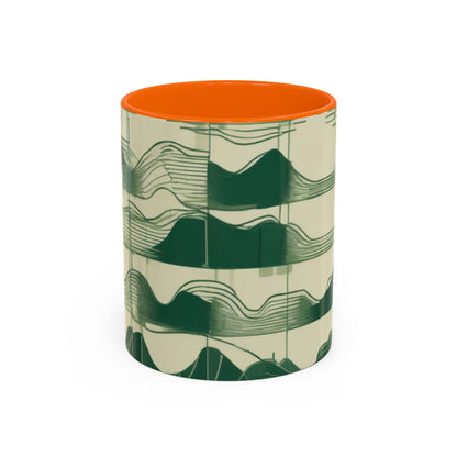 boostlete-mile-by-mile-pattern-audio-blueprint-0971 — Accent Mug 11/15oz