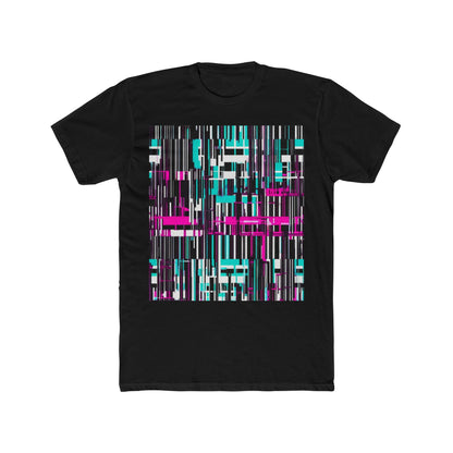 boostlete-am-crew-pattern-barcode-bold-0023 — Unisex Cotton Crew Tee (NL 3600)