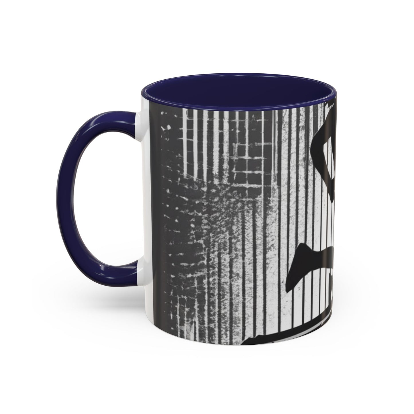 boostlete-am-crew-scene-hurdler-halftone-badge-0956 — Accent Mug 11/15oz