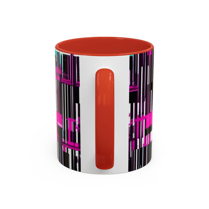 boostlete-am-crew-pattern-barcode-bold-0023 — Accent Mug 11oz/15oz