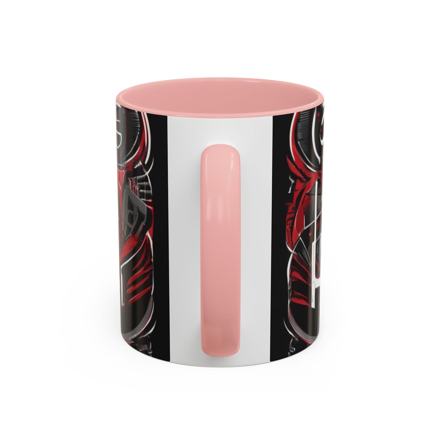 boostlete-boost-mode-type-win-the-day-outline-over-solid-monoline-0477 — Accent Mug 11/15oz