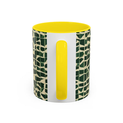 boostlete-iron-intent-pattern-plate-number-isometric-0099 — Accent Mug 11oz/15oz