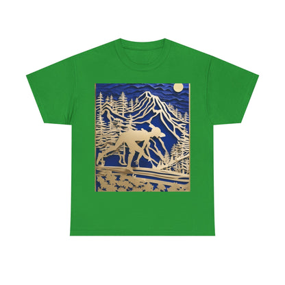 boostlete-recovery-progress-scene-trail-3d-paper-0176 — Unisex Heavy Cotton Tee (Gildan 5000)