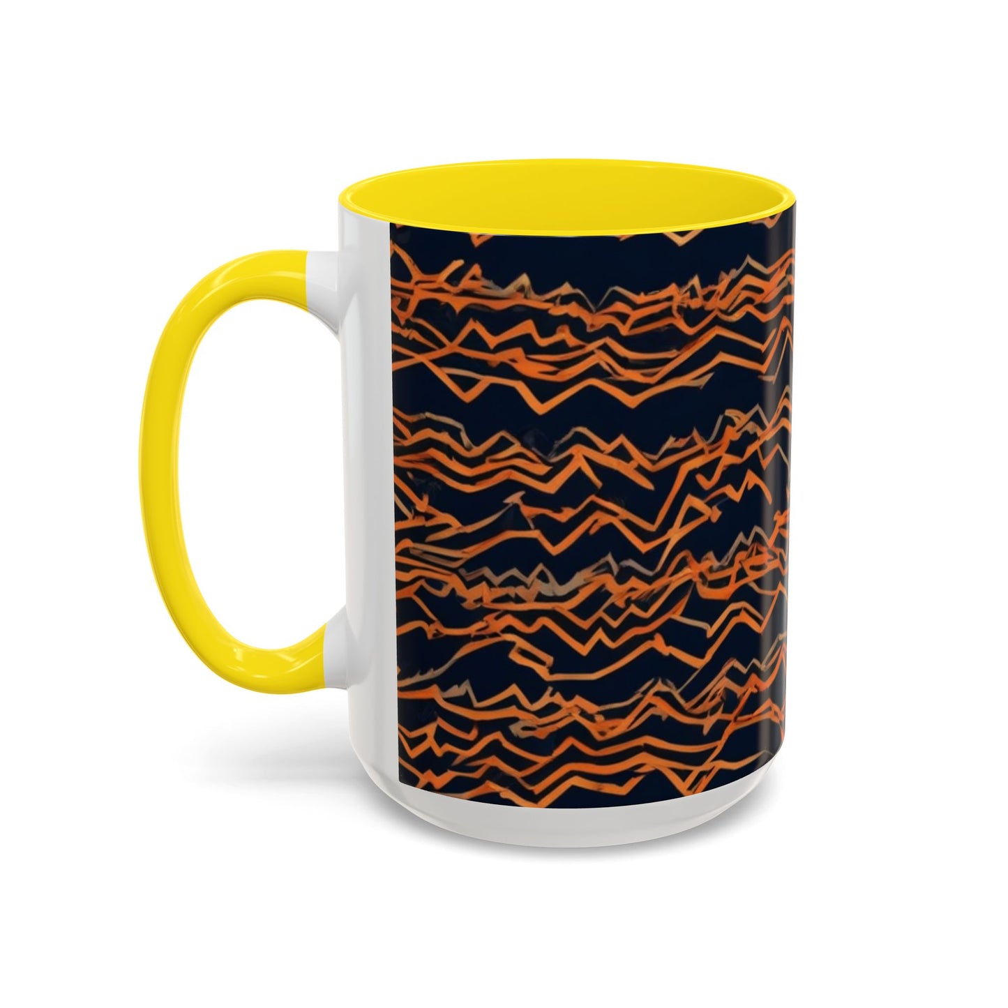 boostlete-field-day-pattern-ekg-bold-0135 — Accent Mug 11oz/15oz